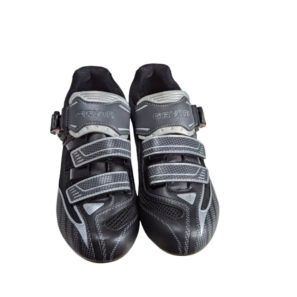 Gavin Cycling Shoes Size 38 Mens US 6 Black & Gray Mens & Womens Mesh & Syntheti